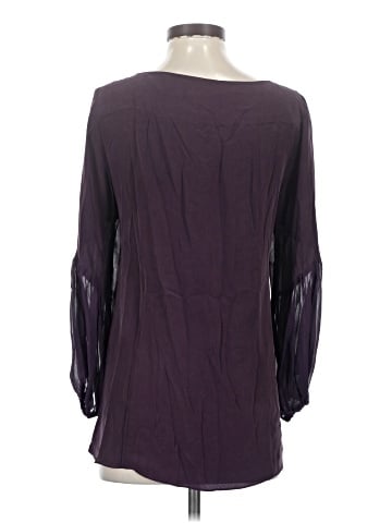 Nanette Lepore Long Sleeve Silk Top (view 2)