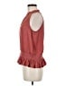 Ann Taylor 100% Polyester Red Tank Top Size M - photo 5