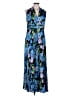 Ungaro Ter 100% Polyester Blue Cocktail Dress Size L (estimated) - photo 1