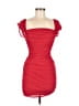 Hello Molly 100% Polyester Red Cocktail Dress Size 8 - photo 1