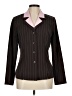 My Michelle Stripes Brown Blazer Size 9 - 10 - photo 1