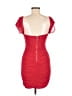 Hello Molly 100% Polyester Red Cocktail Dress Size 8 - photo 2
