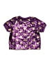 Assorted Brands 100% Polyester Stars Purple Short Sleeve Top Size 8 - photo 2