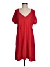 Bobi 100% Cotton Red Casual Dress Size S - photo 1