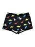 Shein Print Black Shorts Size L - photo 1