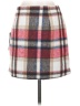 Assorted Brands 100% Polyester Plaid Red Casual Skirt Size XS - photo 2