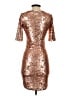 BCBGMAXAZRIA Metallic Gold Cocktail Dress Size XS - photo 2