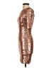 BCBGMAXAZRIA Metallic Gold Cocktail Dress Size XS - photo 5