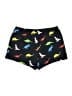 Shein Print Black Shorts Size L - photo 2