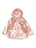 Pink Chicken Metallic Gold Raincoat Size 7 - photo 1