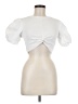 Zara White Short Sleeve Top Size M - photo 1