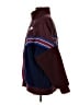 Nike 100% Polyester Color Block Burgundy Track Jacket Size S - photo 5