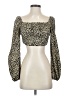Shein Gold Long Sleeve Blouse Size XS - photo 1