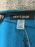 Cable & Gauge Teal Poncho Size 2X - photo 7