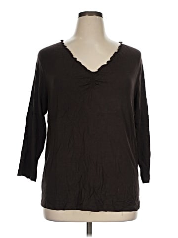 Norton McNaughton 3/4 Sleeve Top (view 1)