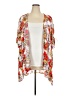 Maurices 100% Rayon Orange Kimono Size 4X - photo 1
