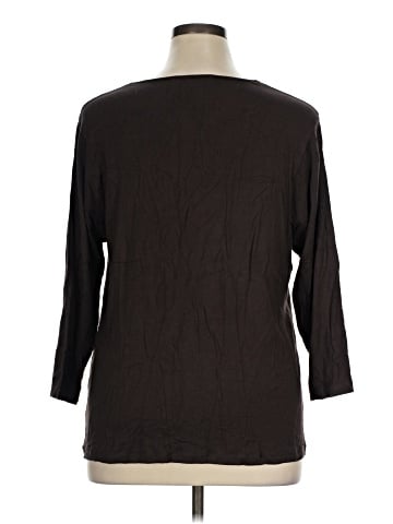 Norton McNaughton 3/4 Sleeve Top (view 2)