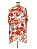 Maurices 100% Rayon Orange Kimono Size 4X - photo 2