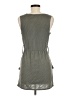 Studio Y Solid Gray Casual Dress Size S - photo 2