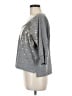 Splendid Metallic Silver Pullover Sweater Size M - photo 5
