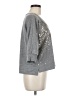 Splendid Metallic Silver Pullover Sweater Size M - photo 4