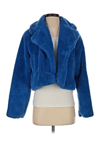 Love Tree Faux Fur Jacket (view 1)