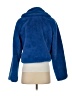 Love Tree 100% Polyester Blue Faux Fur Jacket Size S - photo 2