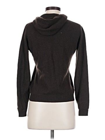 Cashmere Zip Up Hoodie (view 2)