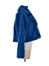 Love Tree 100% Polyester Blue Faux Fur Jacket Size S - photo 4