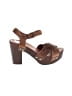 Mila Paoli Brown Sandals Size EU 37 - photo 1