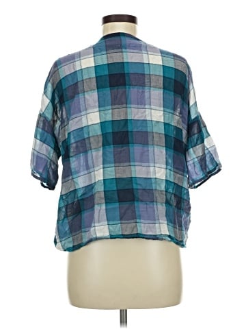 Caslon Short Sleeve Blouse (view 2)