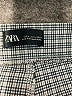 Zara Houndstooth Gray Dress Pants Size L - photo 7
