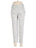 Piazza Sempione Houndstooth Silver Casual Pants Size EU (IT) 42 / US 6 - photo 1
