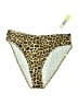 Summersalt Animal Print Gold Swimsuit Bottoms Size 12 - photo 1