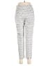 Piazza Sempione Houndstooth Silver Casual Pants Size EU (IT) 42 / US 6 - photo 2