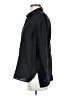 J.Jill 100% Linen Solid Black Long Sleeve Button-Down Shirt Size S - photo 5