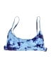Shein Tie-dye Blue Swimsuit Top Size M - photo 1