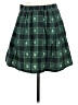 Harry Potter Plaid Green Casual Skirt Size M - photo 2