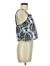 Unbranded 100% Polyester Blue Sleeveless Blouse Size M - photo 4