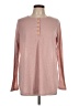 Simply Southern 100% Polyester Pink Long Sleeve Henley Size L - photo 1