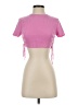 Zara Pink Short Sleeve Turtleneck Size S - photo 1