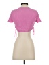 Zara Pink Short Sleeve Turtleneck Size S - photo 2