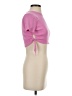 Zara Pink Short Sleeve Turtleneck Size S - photo 4