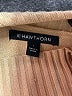 41Hawthorn Stripes Tan Turtleneck Sweater Size L - photo 7