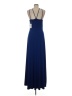 Ann Taylor Blue Cocktail Dress Size 8 - photo 2