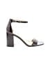 J. McLaughlin Animal Print Brown Sandals Size 7 - photo 1
