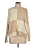 For The Republic Color Block Tan Pullover Sweater Size L - photo 1