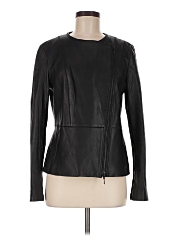 Elie Tahari Leather Jacket (view 1)