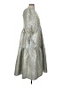 ASOS Design Metallic Silver Casual Dress Size 8 - photo 4