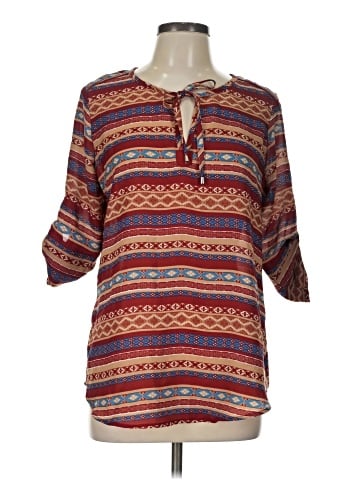 Antilia Femme 3/4 Sleeve Blouse (view 1)